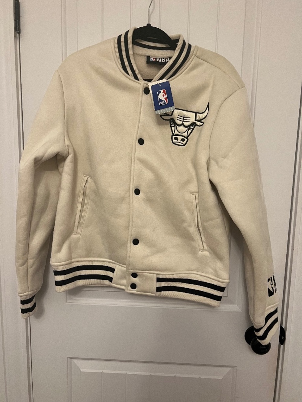 NBA Chicago Bulls faux suede jacket